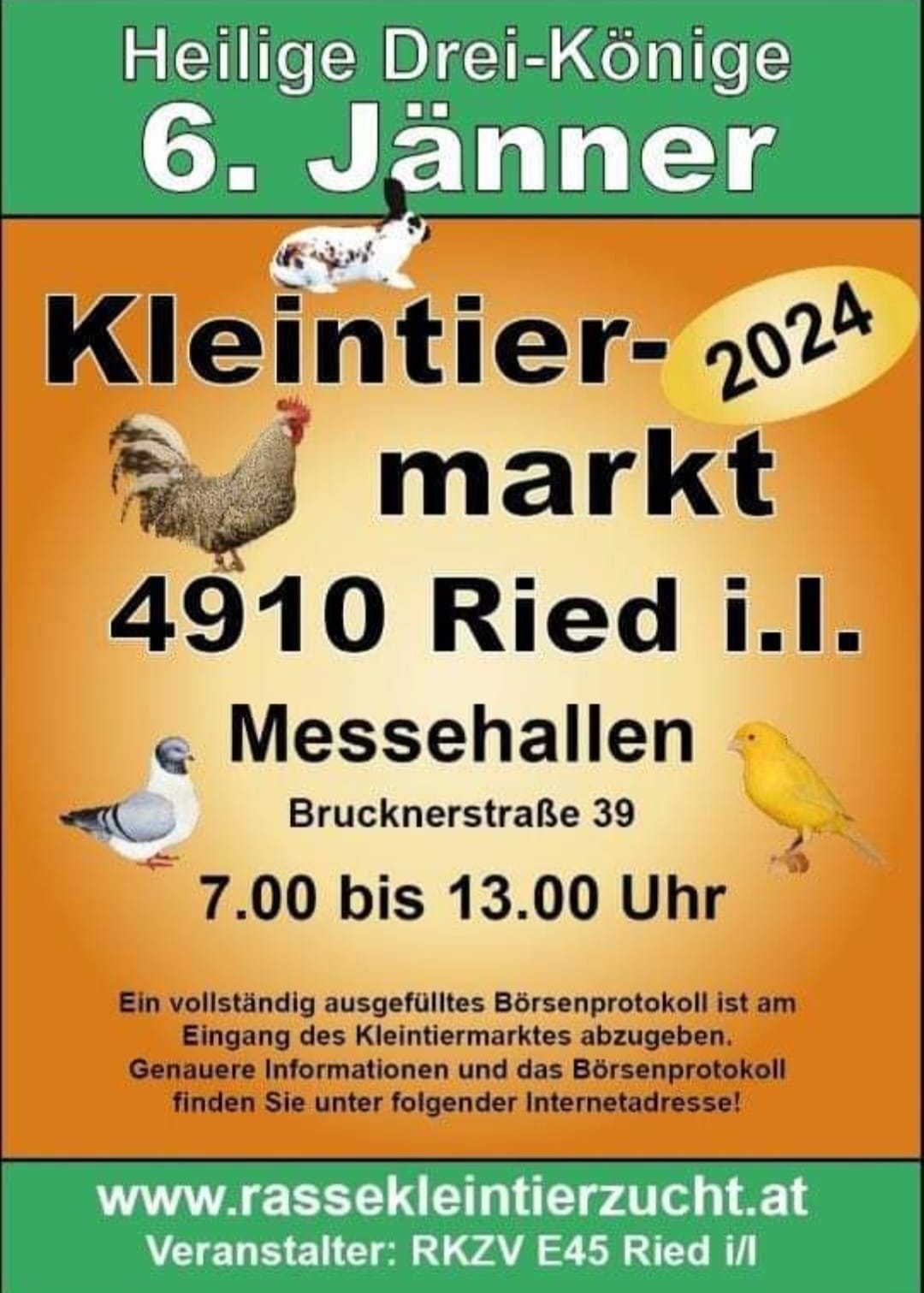 Kleintiermarkt in Ried